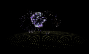 3D旋转烟花特效-Nick资源网