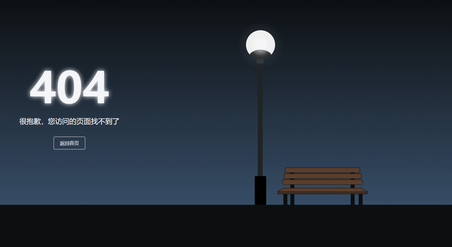 图片[1]-黑夜里迷失的404模板-Nick资源网